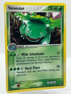 Venusaur 6/17 Pop Series 2 Holo Rare Promo 2005 Vintage Pokemon TCG Card - Image 2