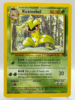 Victreebel 30/64 Jungle Non Holo Rare Vintage Pokemon TCG Card - Image 1