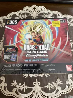 Dragon Ball Super Card Game Fusion World New Adventure FB05 Sealed - Image 1