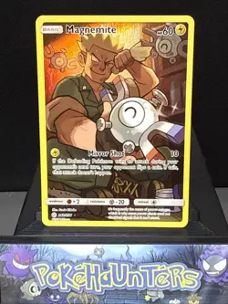 Pokemon Card Magnemite 242/236 Cosmic Eclipse Art Rare Secret Rare Near Mint - Image 1