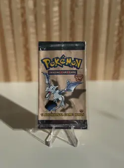 (4) 1999 POKEMON FOSSIL 1ST EDITION KABUTO 50/62 | FOUR CARDS | PACK FRESH - Image 3