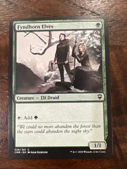 MTG Fyndhorn Elves Commander Legends 228/361 Regular Common - Image 1