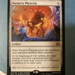 MTG Portal to Phyrexia () - #240 - Image 3