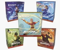 MTG Magic Avatar The Last Airbender Set of 5 Prerelease Packs Ships - Image 1