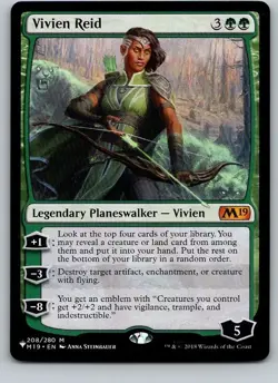 Vivien Reid - The List (Core Set 2019) - M19-208 - Regular - NM - MTG - Image 1