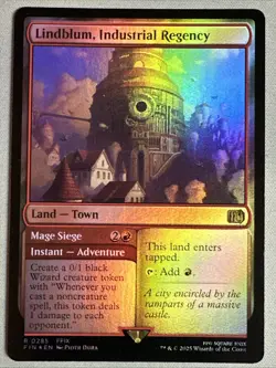MTG / Lindblum, Industrial Regency / FIN / #285 / FOIL / Rare / NM - Image 1