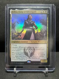 Felisa, Fang of Silverquill - Foil - MTG Magic 2021 Commander - LP - Image 1