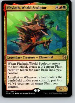 Phylath World Sculptor ZNR #234 Zendikar Rising MTG - Image 1