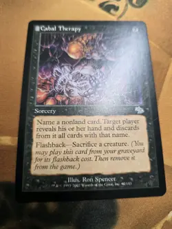 NM Cabal Therapy Judgment Mtg Magic the Gathering - Image 1