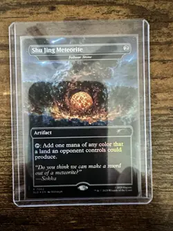 Shu Jing Meteorite (Fellwar Stone) / Secret Lair X Avatar / MTG / FOIL / #7062 - Image 1