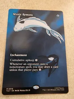 Mystic Remora - #16 Regular Borderless - Avatar Eternal - Mtg - Image 1