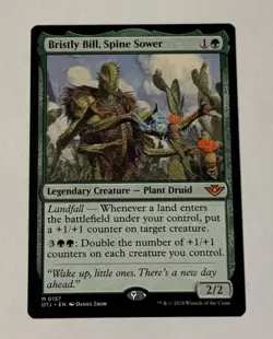 MTG Bristly Bill, Spine Sower - Outlaws of Thunder Junction NM - Image 1