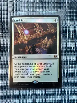Land Tax - FOIL - Pack Fresh - Commander Masters - MTG - Image 1