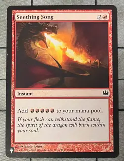 SEETHING SONG 070 The List Reprints MTG Magic the Gathering - Image 1
