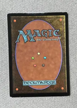Magic MTG Altered Painted Island Slave Princess Leia Anime Girl by white_alters - Image 2