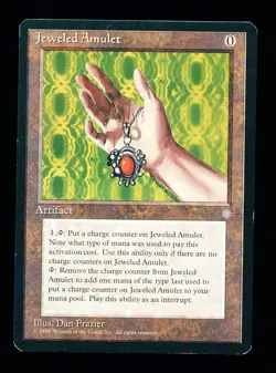 * * 1x Jeweled Amulet x1 * * Ice Age MTG VLP Very Lightly Played - Image 1