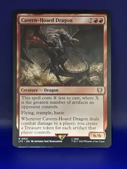 Cavern-Hoard Dragon #31 | NM Near Mint | LTC Lord of the Rings Magic MTG - Image 1