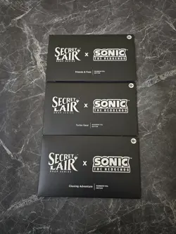 Magic the Gathering Secret Lair x Sonic The Hedgehog Rainbow Foil Bundle SEALED - Image 1