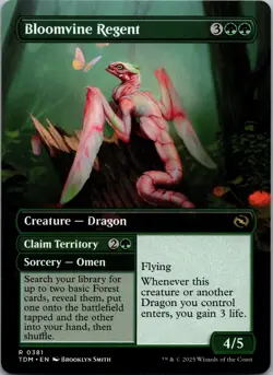 Bloomvine Regent (Borderless) Tarkir: Dragonstorm NM Normal - Image 2