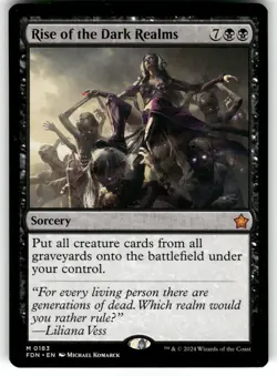 Rise of the Dark Realms #183 MTG Foundations Regular LP - Image 1