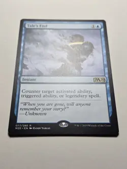 Tale's End (M20-077) Core Set 2020 mtg magic NM+ rare instant Near Mint tales 💧 - Image 2