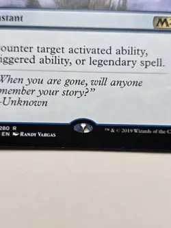 Tale's End (M20-077) Core Set 2020 mtg magic NM+ rare instant Near Mint tales 💧 - Image 3