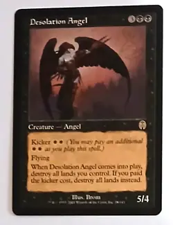 Magic the Gathering * MTG * 1 x Desolation Angel * Apocalypse * LP - Image 1