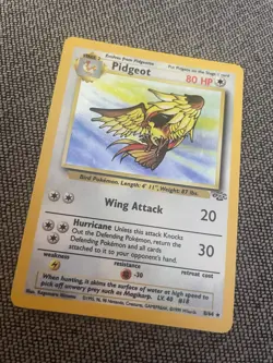 Pokemon TCG Pidgeot Jungle 8/64 Holo Unlimited Holo Rare - Image 3