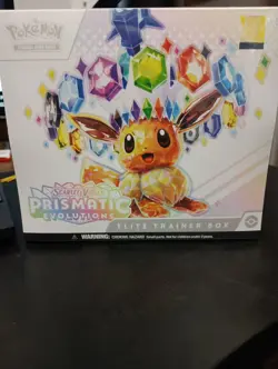 Pokemon TCG Scarlet Violet Prismatic Evolutions ETB Elite Trainer Box Sealed - Image 1