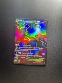 Toxicroak EX 102/106 Full Art Ultra Rare Holo Pokemon Flashfire - Image 1