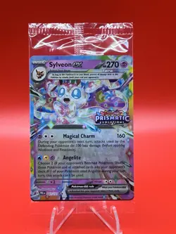 Pokemon TCG Sylveon EX 41/131 Prismatic Evolutions Promo Stamped Sealed - Image 1