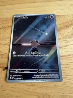 Cleffa 202/197 Pokemon TCG Obsidian Flames Illustration Rare Near Mint - Image 1