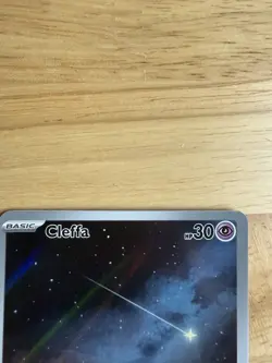 Cleffa 202/197 Pokemon TCG Obsidian Flames Illustration Rare Near Mint - Image 2