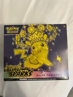 1x Pokemon Surging Sparks Pokemon Center ETB SEALED - Image 1