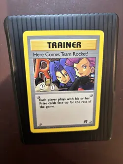 Pokemon TCG Here Comes Team Rocket! 71/82 Team Rocket Regular NM/LP - Image 1