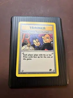 Pokemon TCG Here Comes Team Rocket! 71/82 Team Rocket Regular NM/LP - Image 2