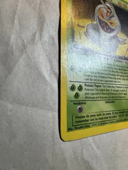 Pokemon TCG Dark Arbok 1st Edition Non Holo Rare WOTC Pokemon Team Rocket - Image 3