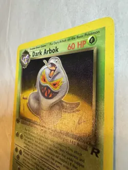Pokemon TCG Dark Arbok 1st Edition Non Holo Rare WOTC Pokemon Team Rocket - Image 5