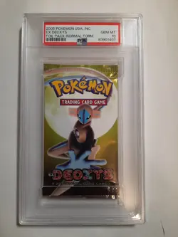 Pokemon EX Deoxys Graded Booster Pack Normal Form PSA 10 GEM Mint cert 83901407 - Image 3