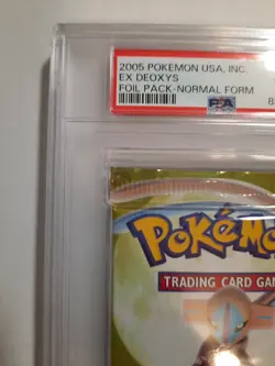 Pokemon EX Deoxys Graded Booster Pack Normal Form PSA 10 GEM Mint cert 83901407 - Image 4