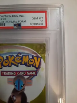 Pokemon EX Deoxys Graded Booster Pack Normal Form PSA 10 GEM Mint cert 83901407 - Image 5