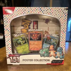 Pokemon Scarlet & Violet 151 Poster Collection Box English Promo Bulbasaur - Image 1