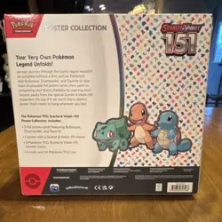 Pokemon Scarlet & Violet 151 Poster Collection Box English Promo Bulbasaur - Image 2