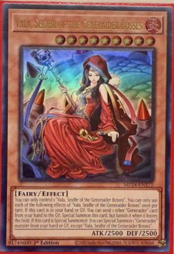 Yu-Gi-Oh! - Vala, Seidhr of the Generaider Bosses MP24-EN172 - 1st E - Ultra R. - Image 1