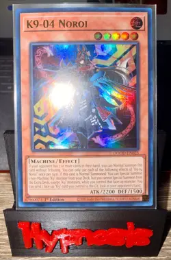 Yu-Gi-Oh! K9-04 Noroi 1st ED. Ultra Rare! #DOOD-EN025 - NM/M - Image 1