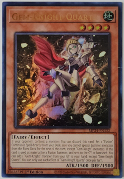Yu-Gi-Oh! - Gem-Knight Quartz - MP24-EN152 - 1st Edition - Ultra Rare - NM/M - Image 1