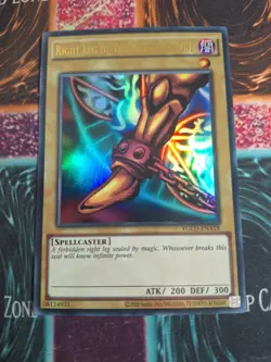 Yu-Gi-Oh! ​Right Leg of the Forbidden One YGLD-ENA18 Ultra Rare Unlimited NM a1/ - Image 1