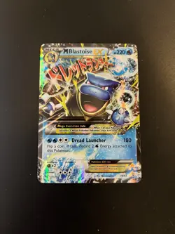 Mega Blastoise EX 18/83 ULTRA RARE Pokemon Card XY Generations HOLO LP - Image 1