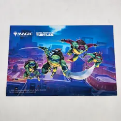MTG x Teenage Mutant Ninja Turtles TMNT NYCC 2025 Promo Bundle Pizza Box & Cards - Image 4