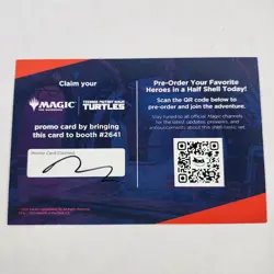 MTG x Teenage Mutant Ninja Turtles TMNT NYCC 2025 Promo Bundle Pizza Box & Cards - Image 5